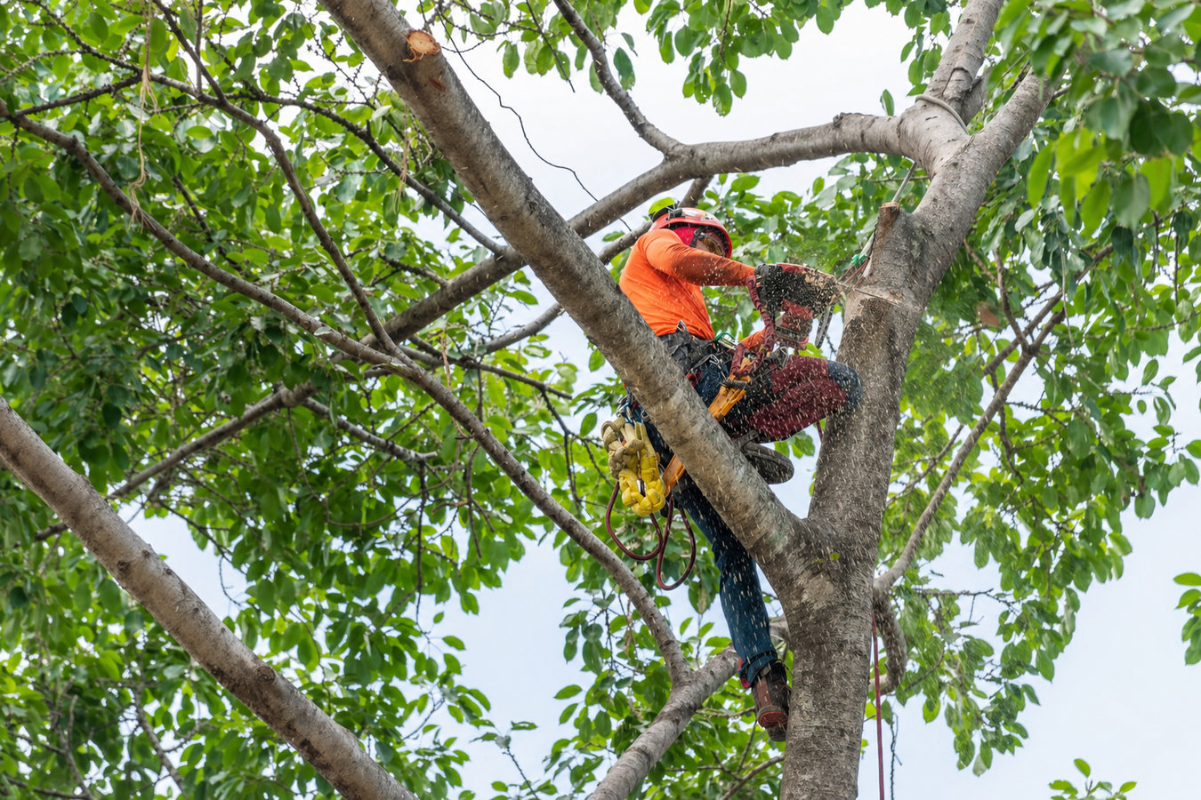 Commercial tree service